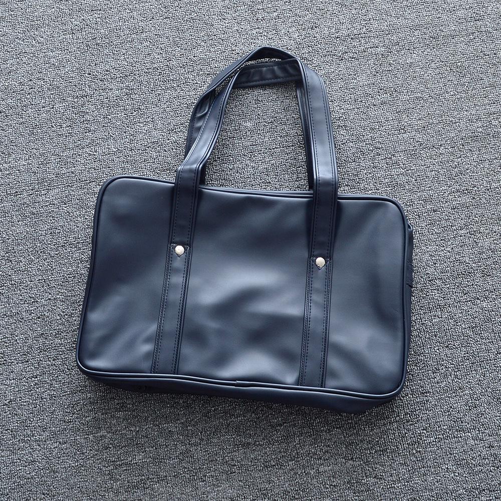 Японский ПУ Студенческий Рюкзак - Рюкзак для Поездок в Колледж синий